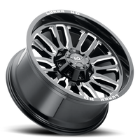 LHD26 22X10 8170/180 -18 125 Gloss Black Milled