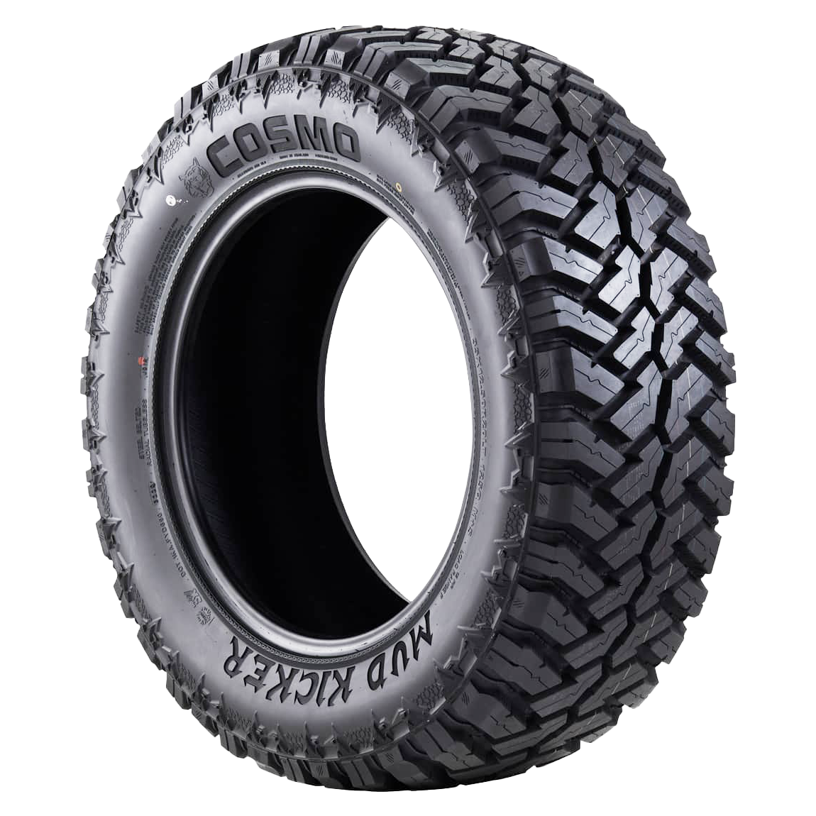 35X12.50R18LT Cosmo MUD KICKER 128Q LOAD F 12PLY M+S